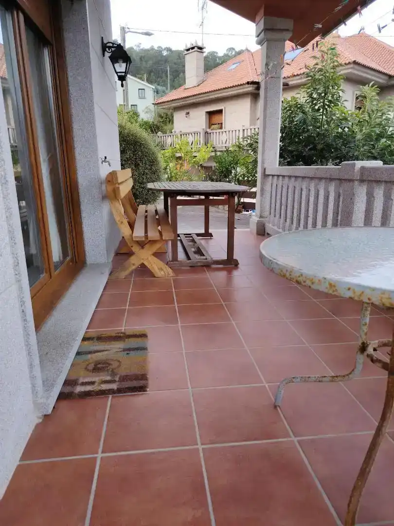 Terraza de Casa o chalet en venta en Sanxenxo con Balcón