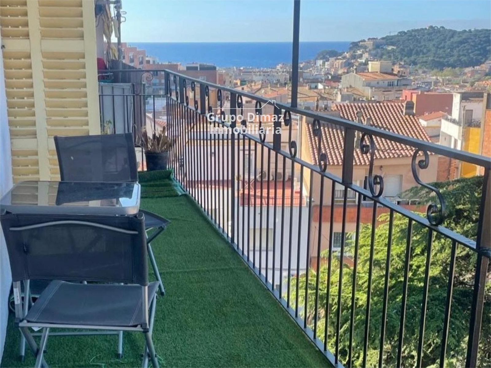 Terraza de Piso de alquiler en Sant Feliu de Guíxols con Amueblado