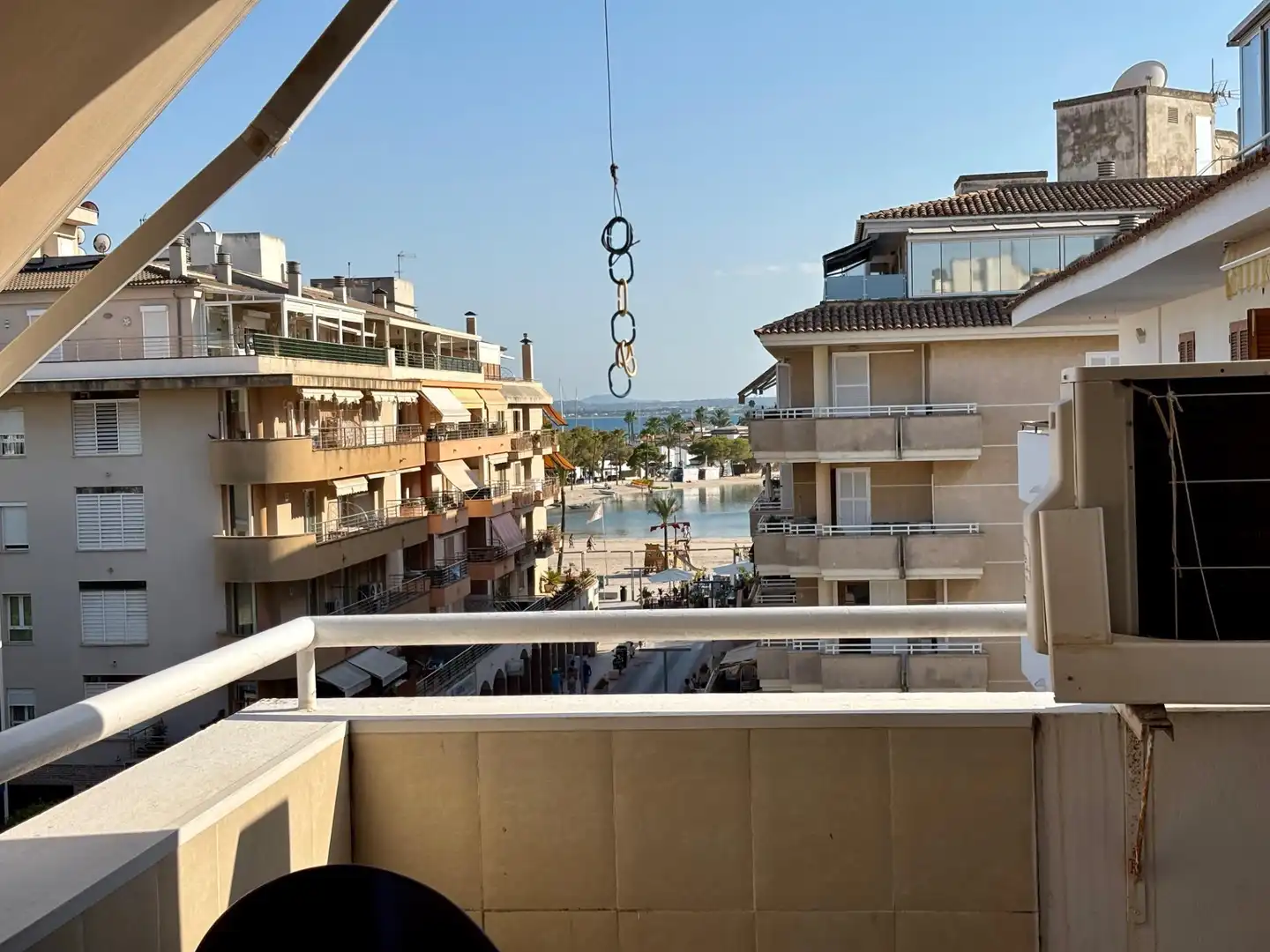 Balcony of Flat for sale in Alcúdia  with Air Conditioner, Heating and Furnished