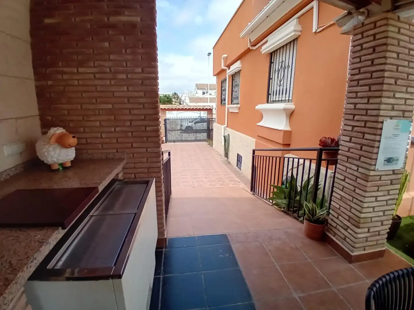 Terraza de Casa o chalet en venta en Mazarrón con Aire acondicionado, Jardín privado y Piscina