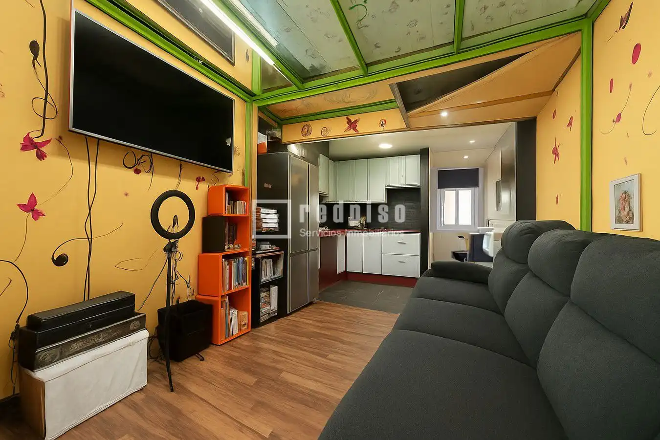 Living room of Houses for sale in Málaga  with Air Conditioner and Furnished