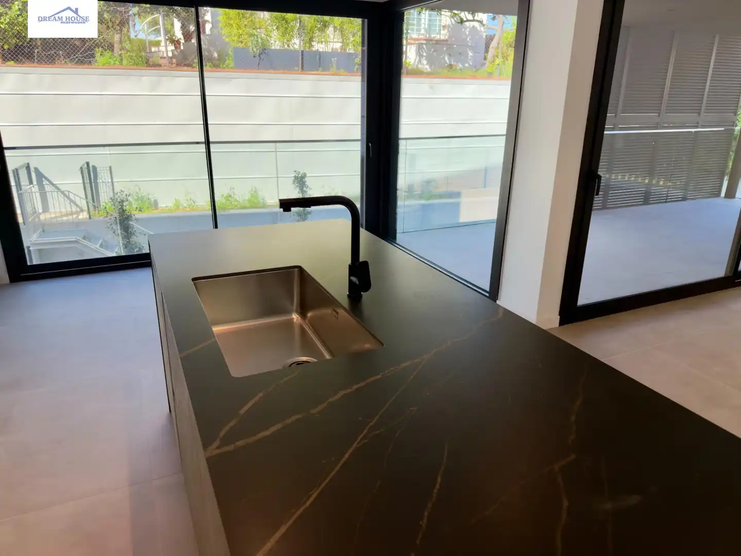 Kitchen of Flat for rent in Alella  with Heating and Community pool