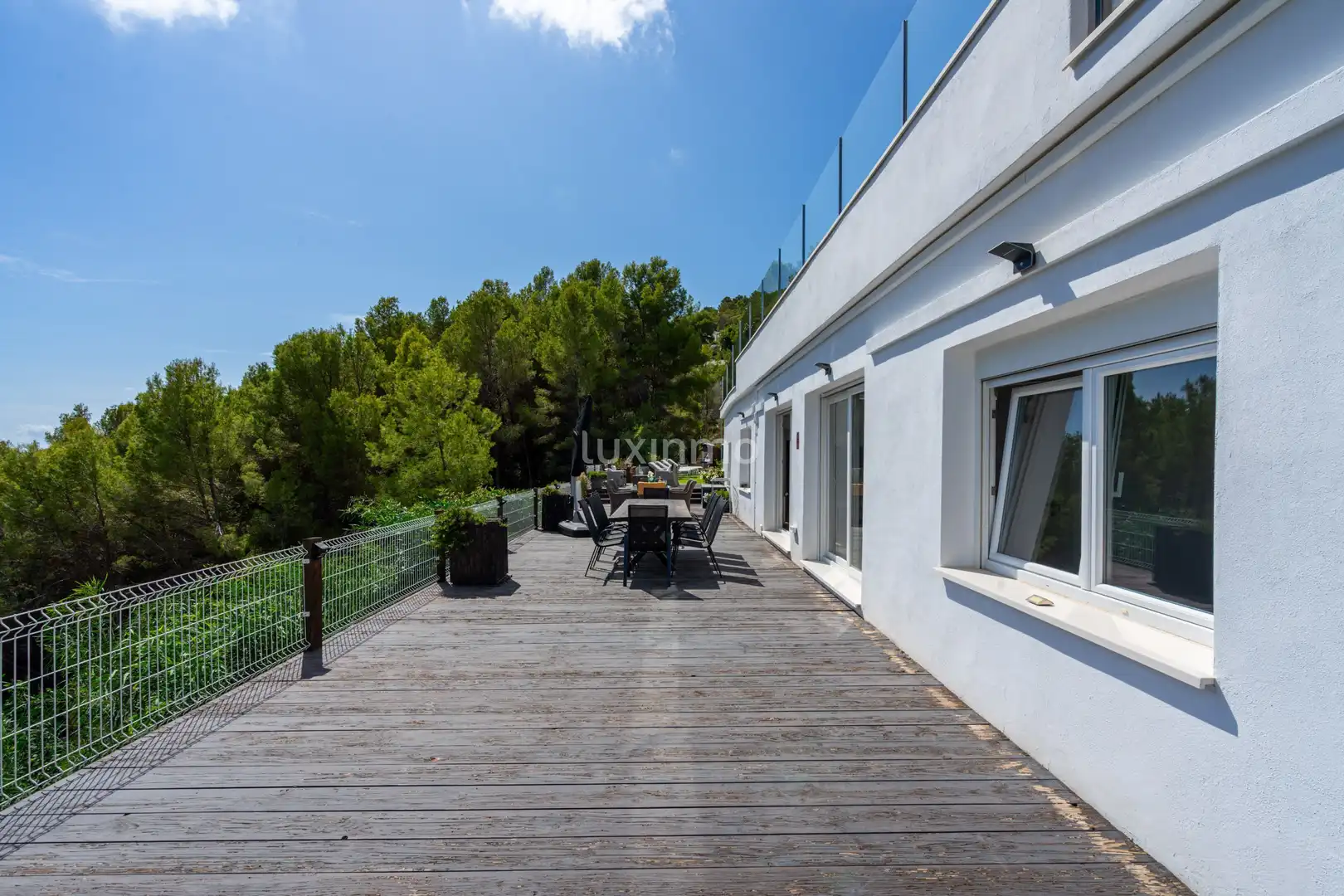 Terrasse von Haus oder Chalet zum Verkauf in Calpe / Calp mit Klimaanlage, Heizung und Terrasse