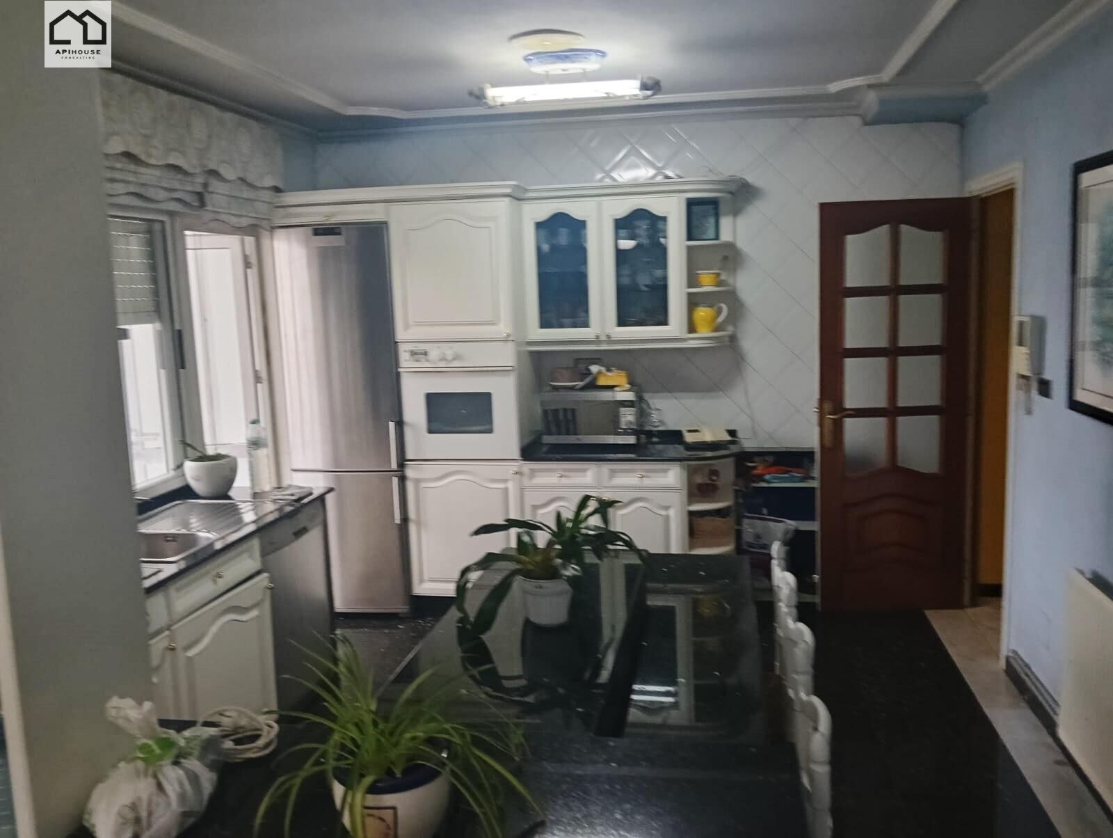 Kitchen of Apartment for sale in Lugo Capital  with Terrace and Furnished