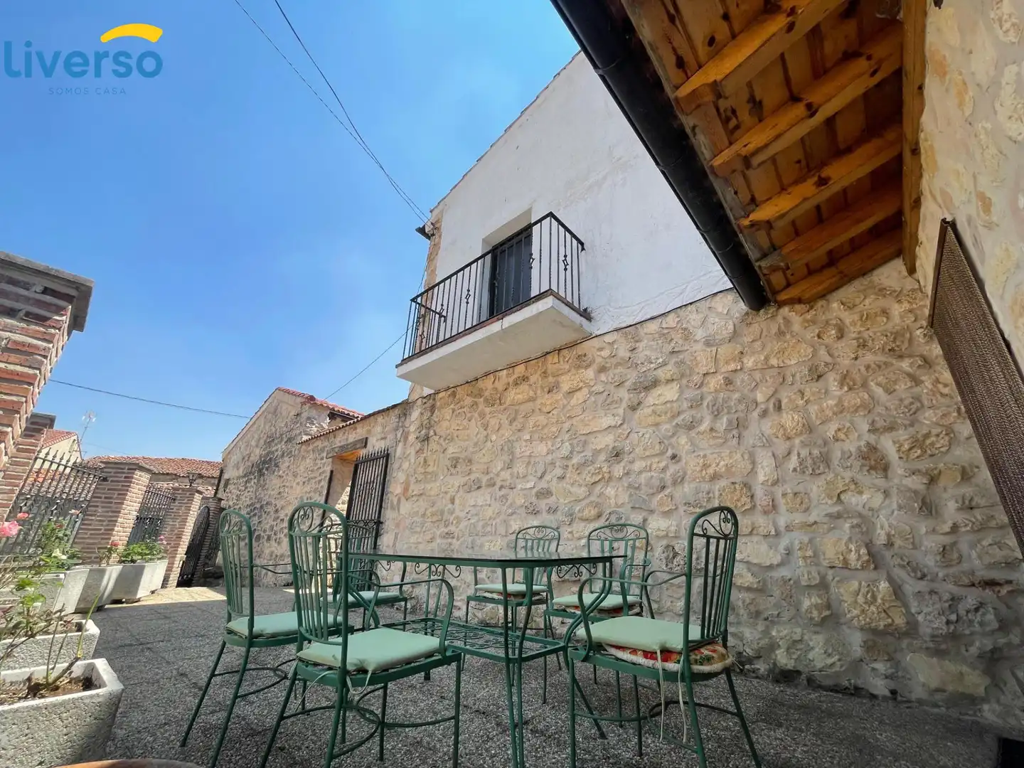 Terrassa de Finca rústica en venda en Moral de Hornuez amb Terrassa, Traster i Moblat