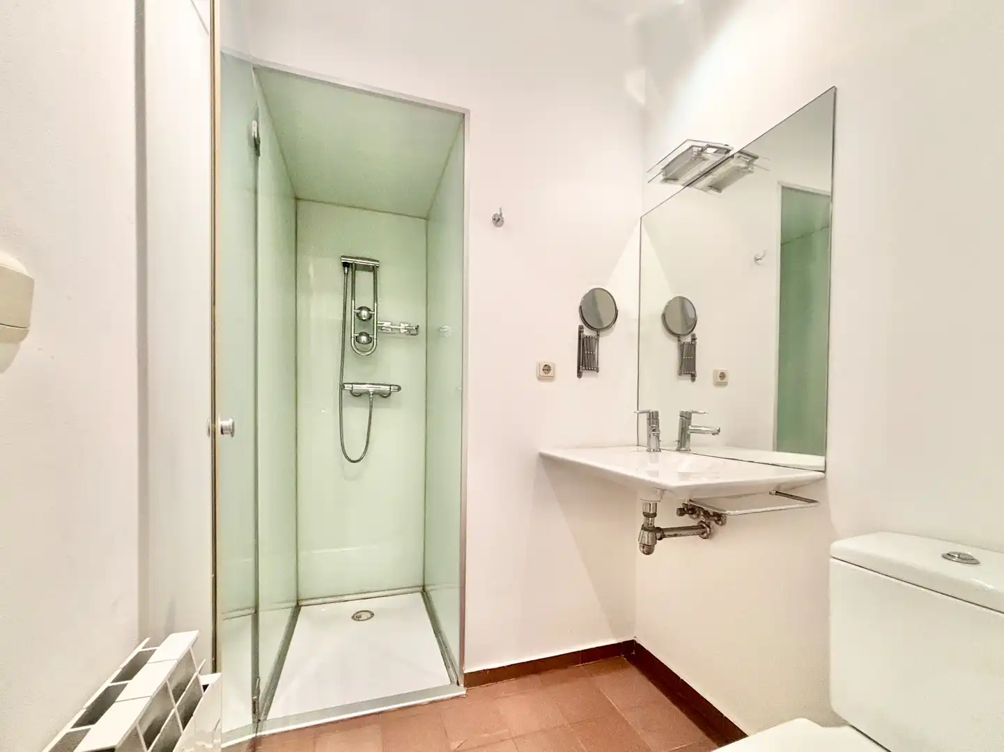 Baño de Ático de alquiler con opción a compra en Ordizia con Calefacción, Parquet y Horno
