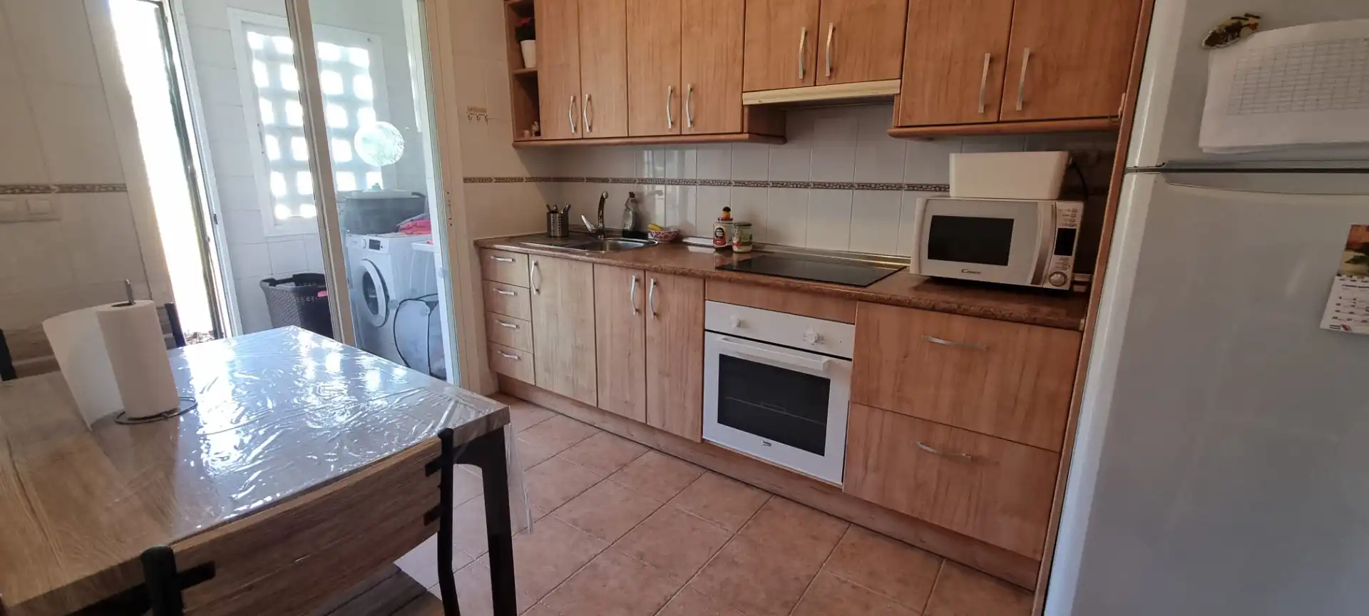 Cocina de Casa adosada en venta en Vélez-Málaga con Aire acondicionado y Piscina comunitaria