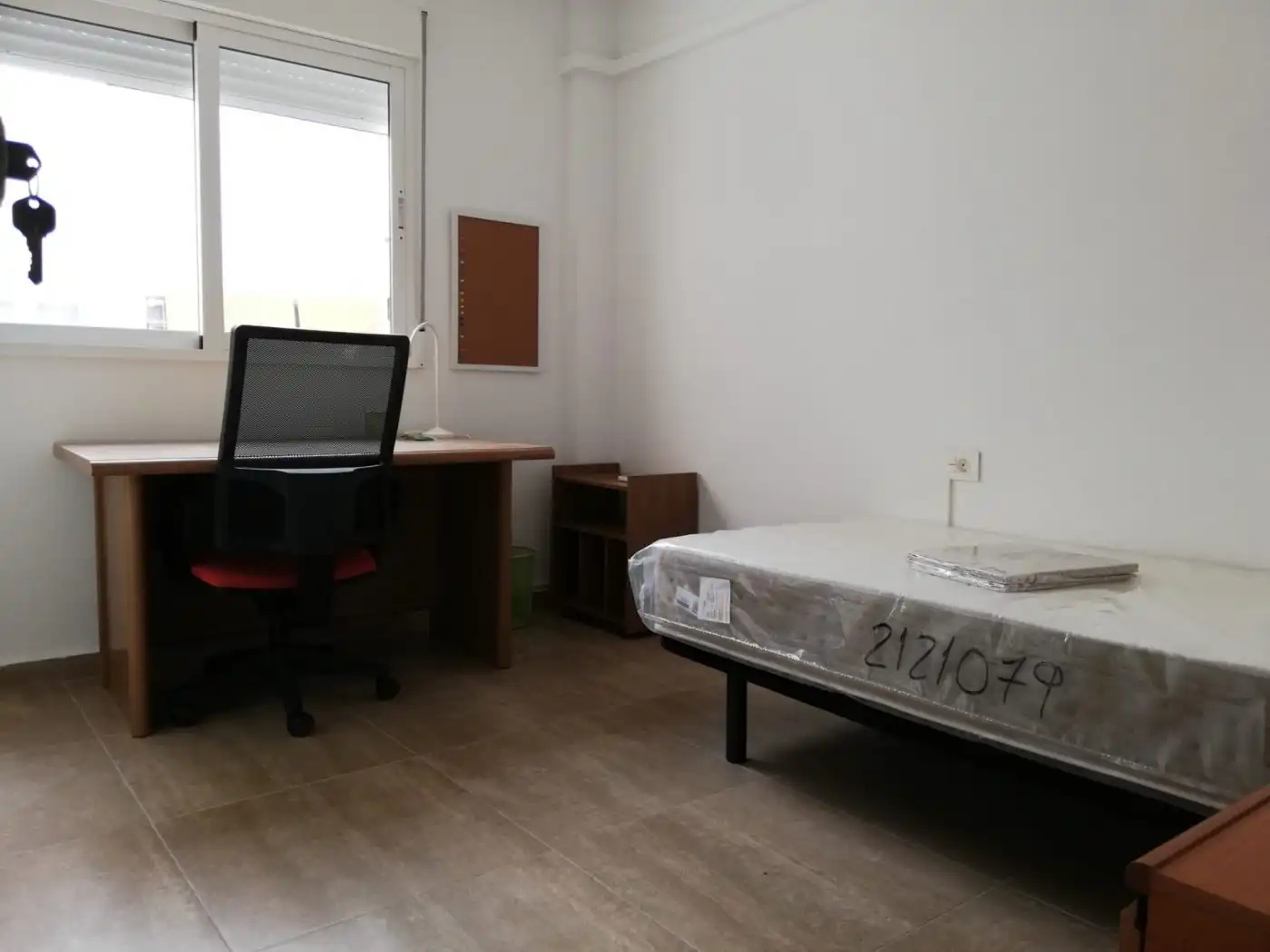 Habitación de Piso de alquiler en Murcia con Aire acondicionado, Terraza y Amueblado