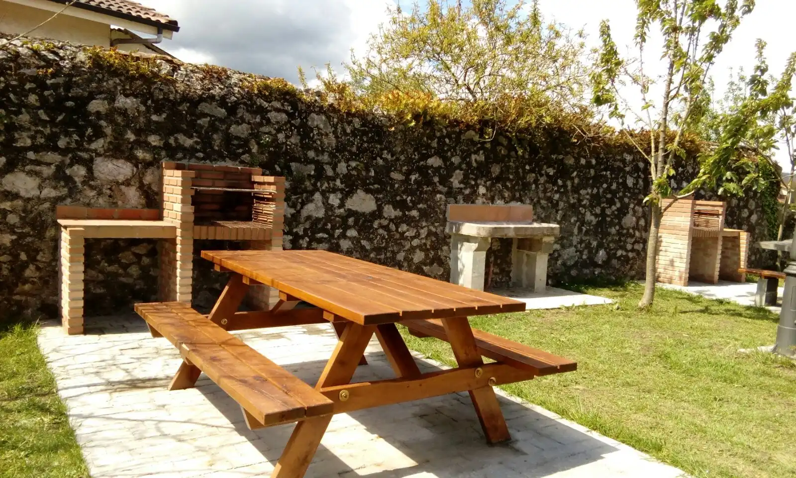 Terraza de Apartamento de alquiler en Llanes con Calefacción, Amueblado y Horno