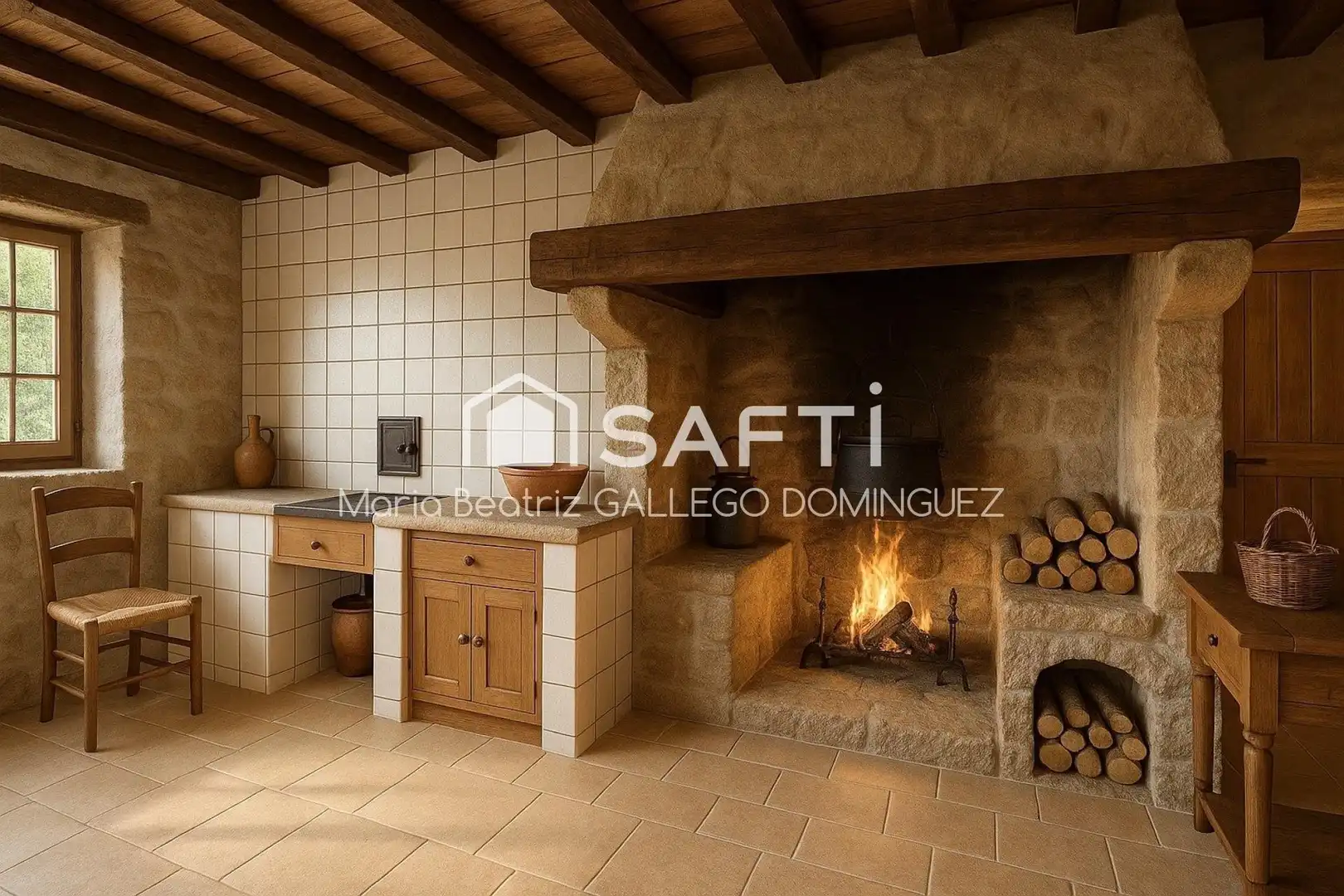Kitchen of Country homes for sale in A Cañiza  