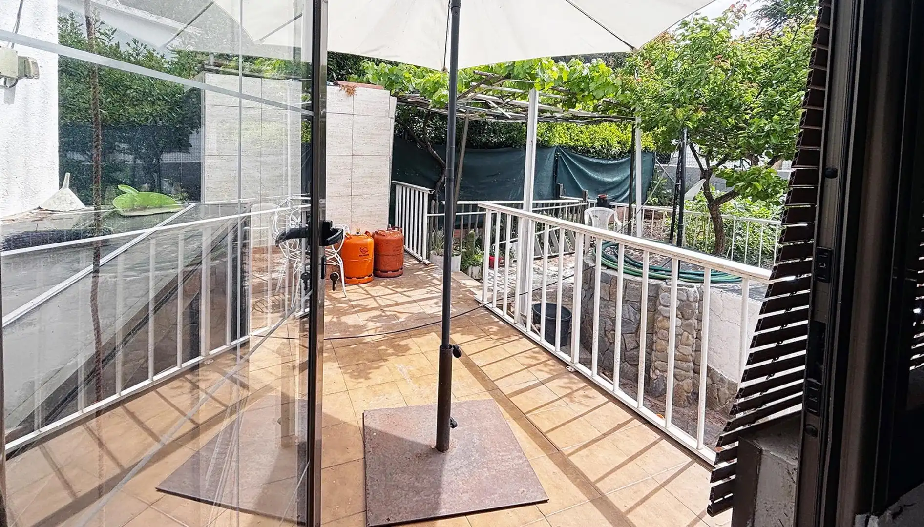 Terraza de Casa o chalet en venta en Vacarisses con Aire acondicionado, Calefacción y Jardín privado