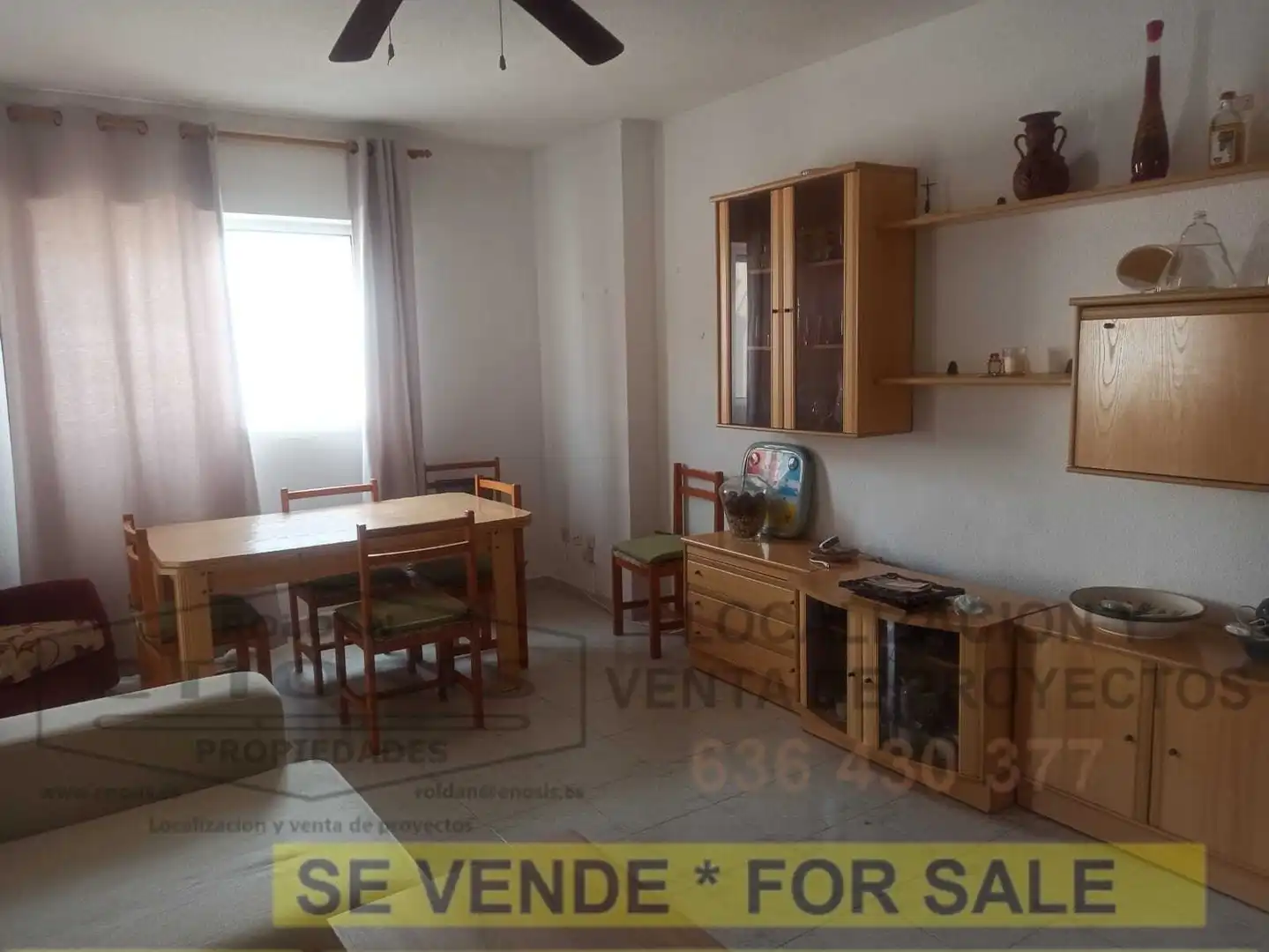 Sala de estar de Piso en venta en Los Alcázares con Terraza, Trastero y Amueblado