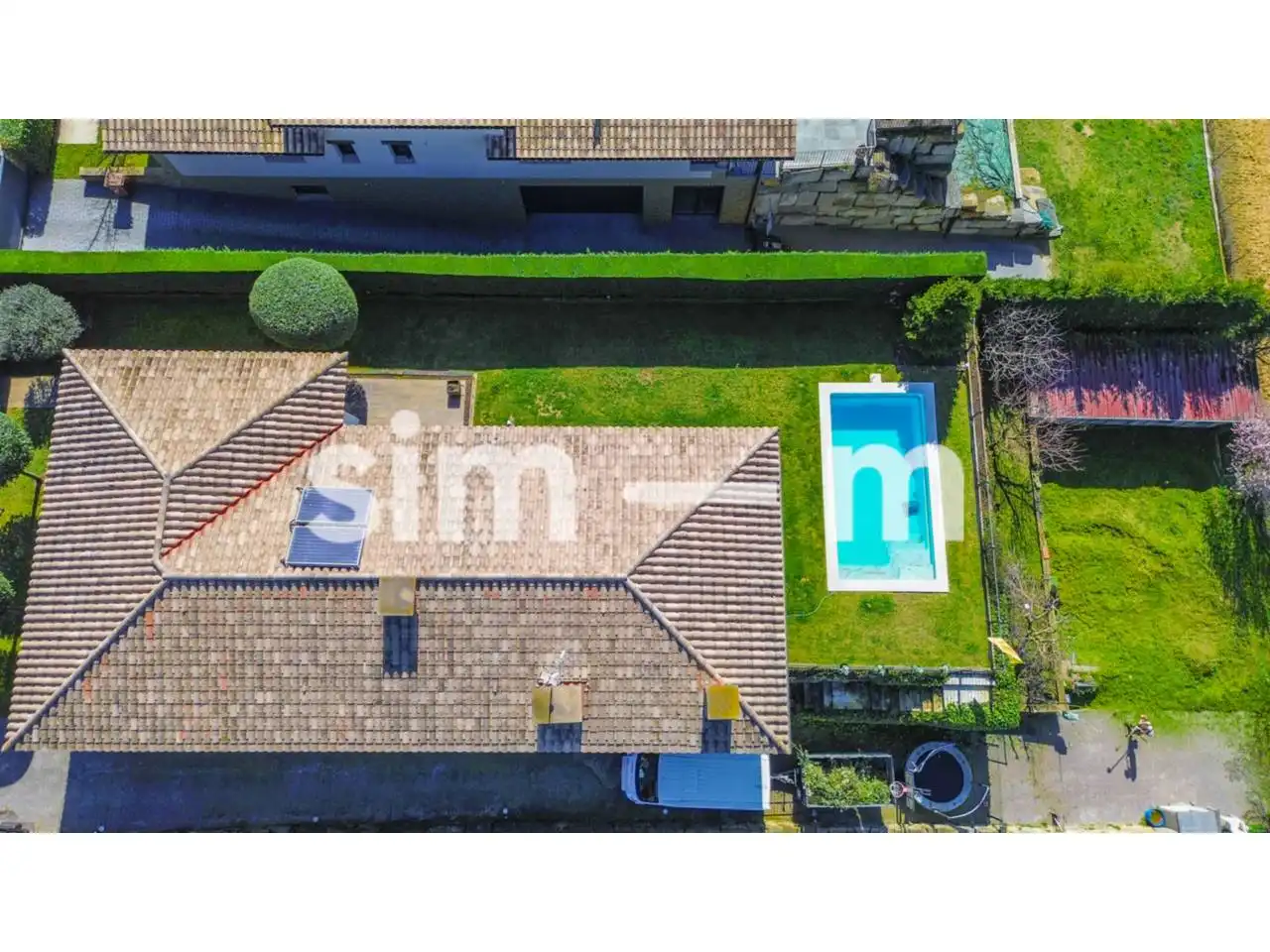 Jardín de Casa o chalet en venta en Folgueroles con Aire acondicionado, Calefacción y Jardín privado