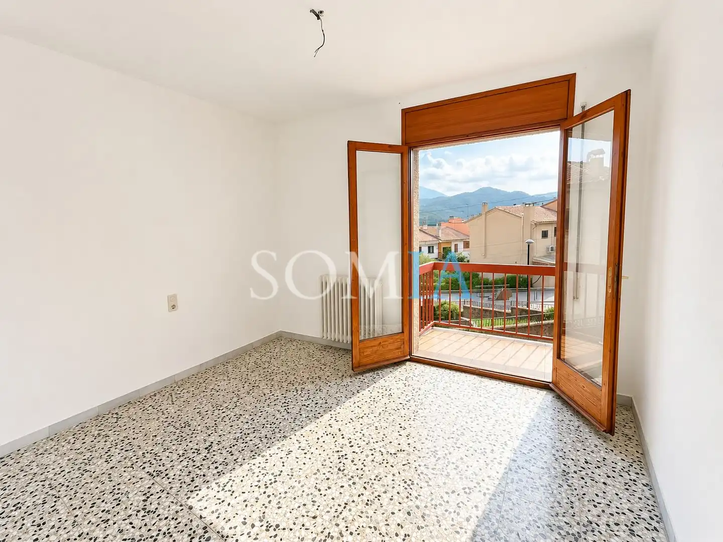 Terraza de Casa adosada en venta en Sant Celoni con Calefacción, Jardín privado y Trastero