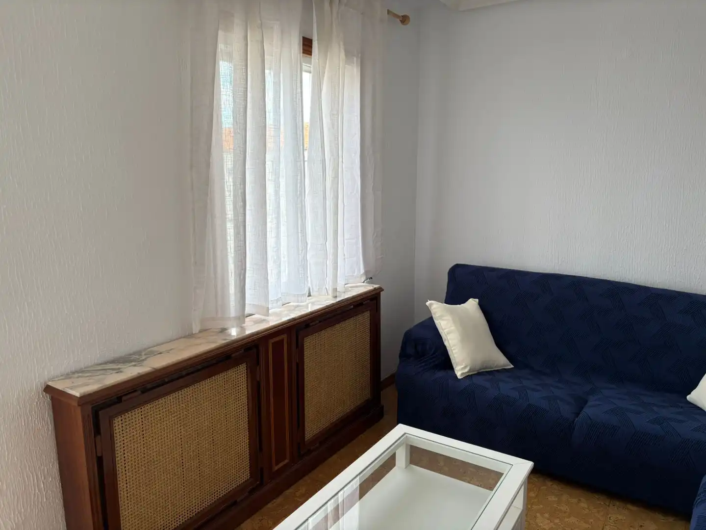Sala d'estar de Pis en venda en Palencia amb Calefacció, Terrassa i Moblat