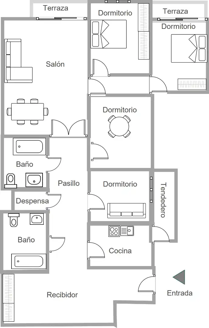 Piso en venta en Aranda de Duero con Calefacción, Parquet y Trastero