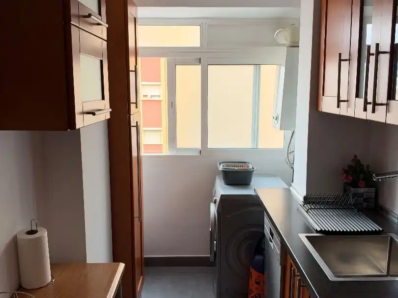 Kitchen of Flat for rent in Carretera de Cádiz
