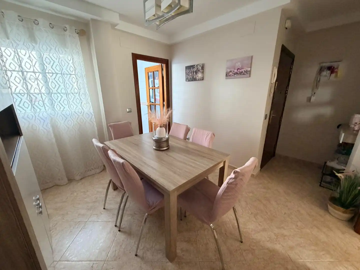 Dining room of Flat for sale in Isla Chica