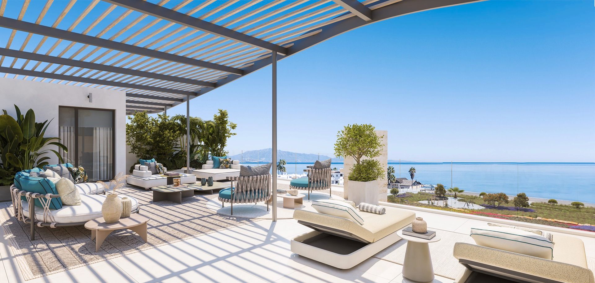 Terraza de Apartamento en venta en Manilva con Aire acondicionado, Calefacción y Terraza