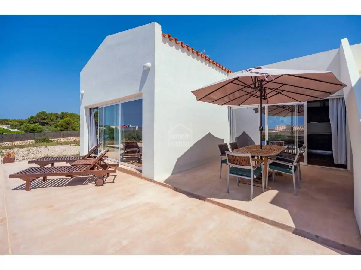Terrasse von Haus oder Chalet zum Verkauf in Sant Lluís mit Privatgarten, Terrasse und Schwimmbad