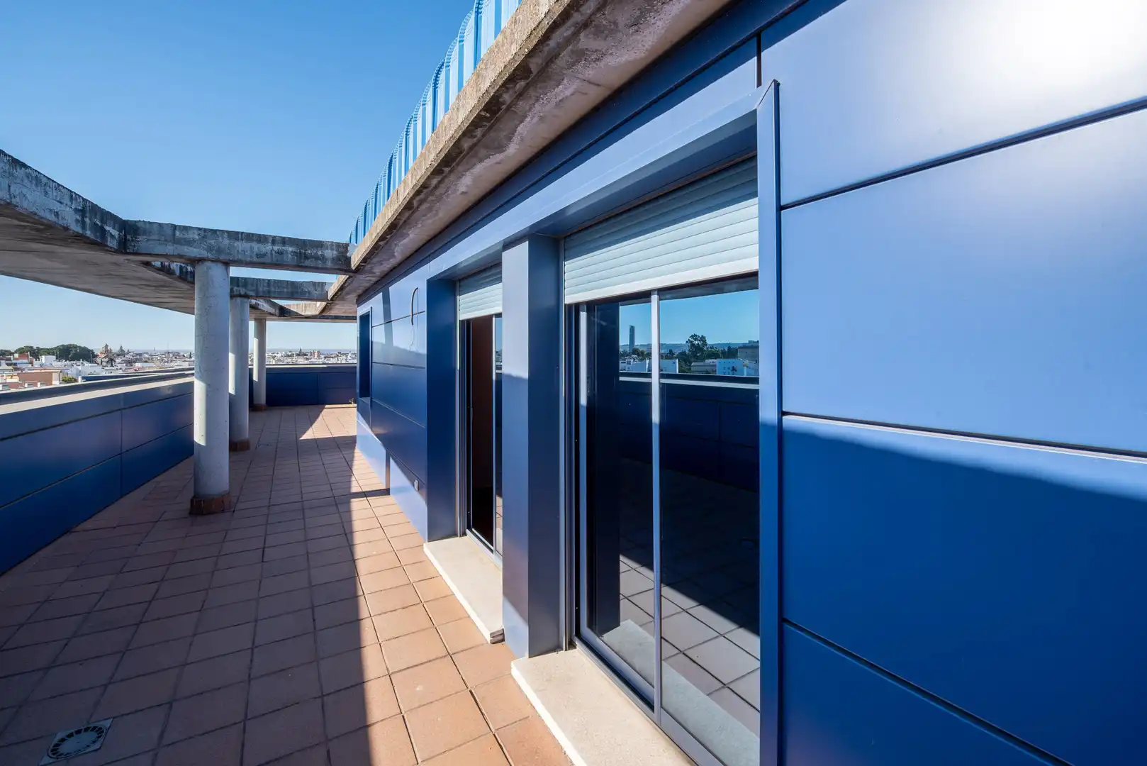 Exterior view of Attic for sale in Sevilla  with Air Conditioner, Heating and Parquet flooring
