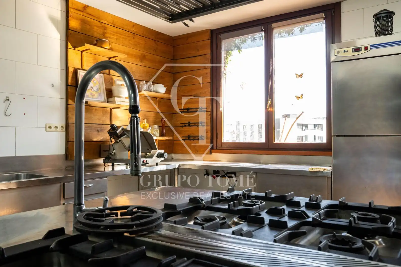 Cocina de Casa o chalet en venta en Usurbil con Calefacción, Jardín privado y Terraza
