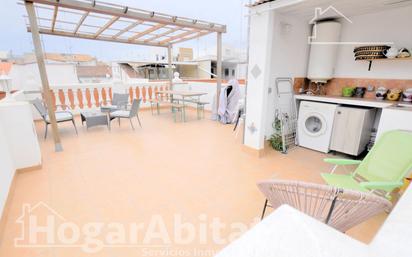 Terrace of House or chalet for sale in Sagunto / Sagunt  with Air Conditioner, Heating and Terrace