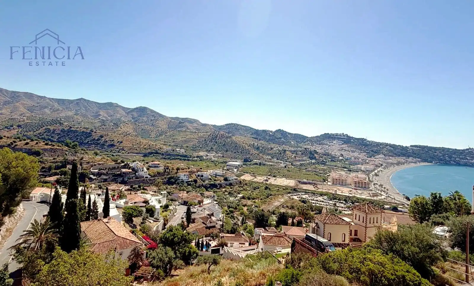 Exterior view of Houses for sale in Almuñécar  with Private garden, Terrace and Swimming Pool