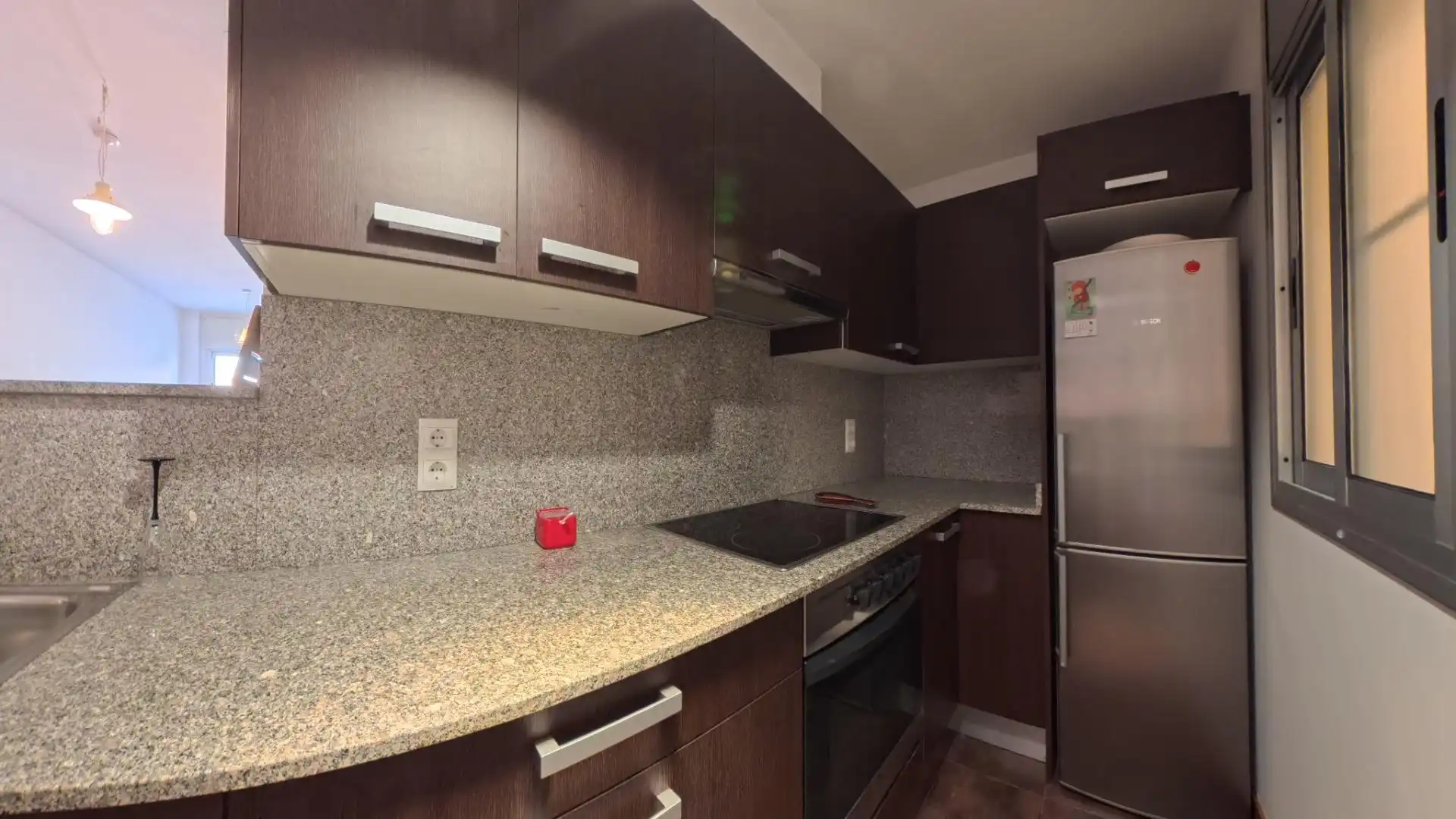 Kitchen of Flat for rent in Deltebre  with Parquet flooring