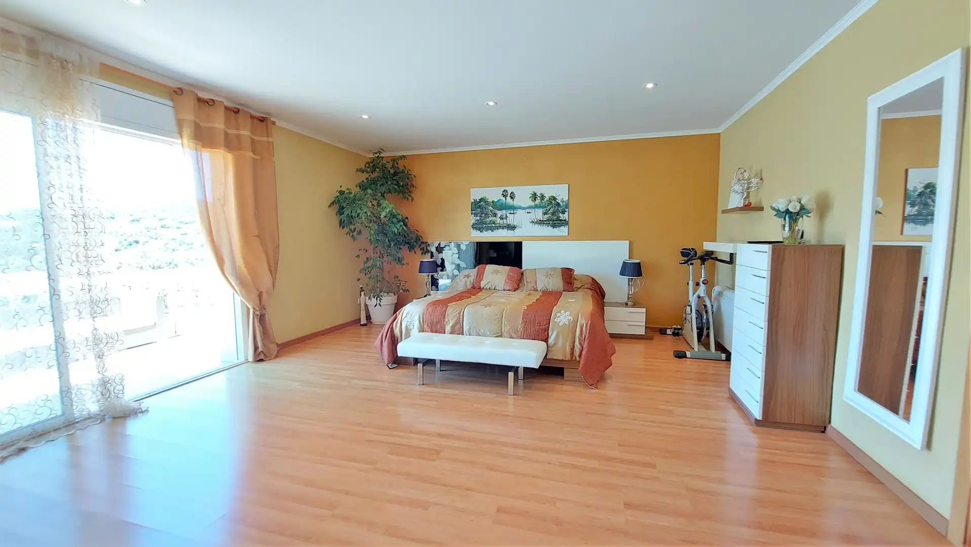 Bedroom of Houses for sale in Calonge i Sant Antoni  with Air Conditioner, Private garden and Terrace