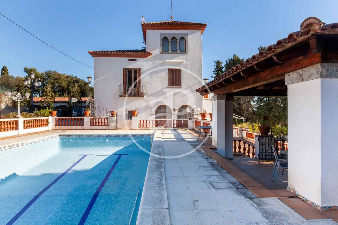 Piscina de Casa o xalet en venda en Tordera amb Aire condicionat, Calefacció i Jardí privat