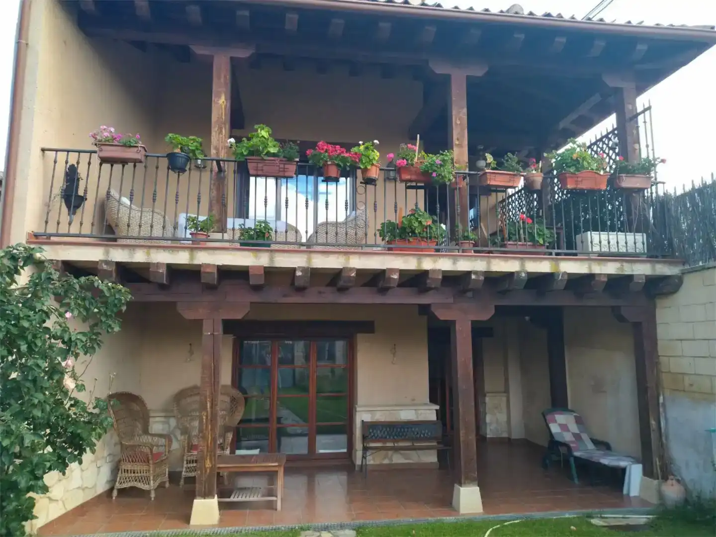 Terrassa de Casa o xalet en venda en San Cristóbal de Segovia amb Balcó