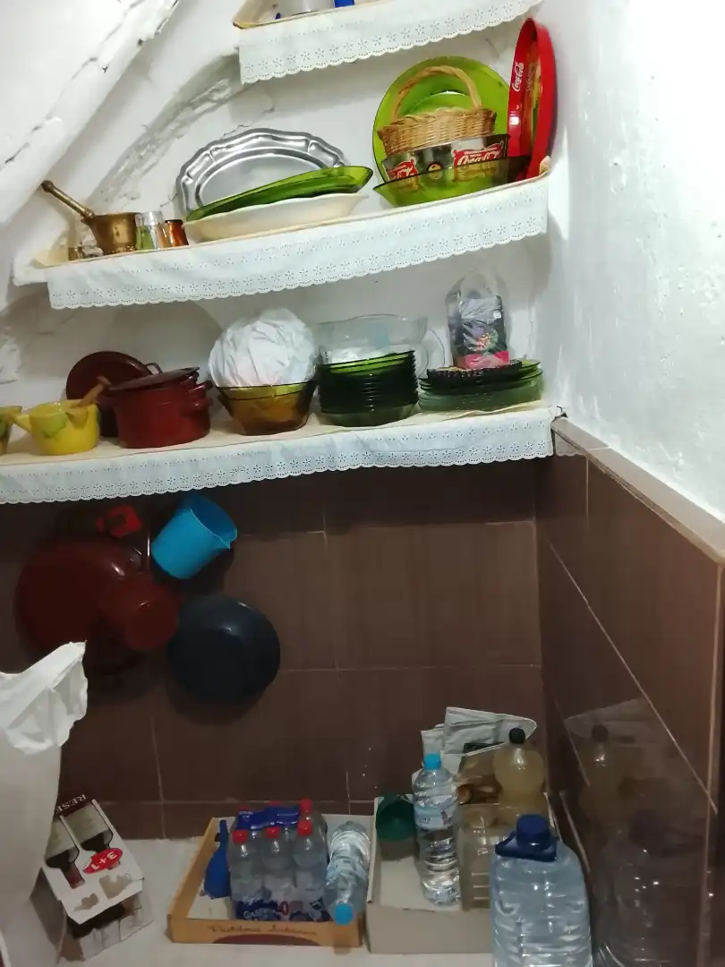 Cuina de Casa o xalet en venda en Vallhermoso de la Fuente amb Moblat