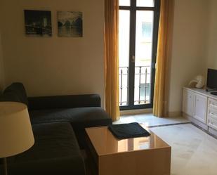 Sala d'estar de Apartament de lloguer en  Granada Capital amb Aire condicionat i Balcó