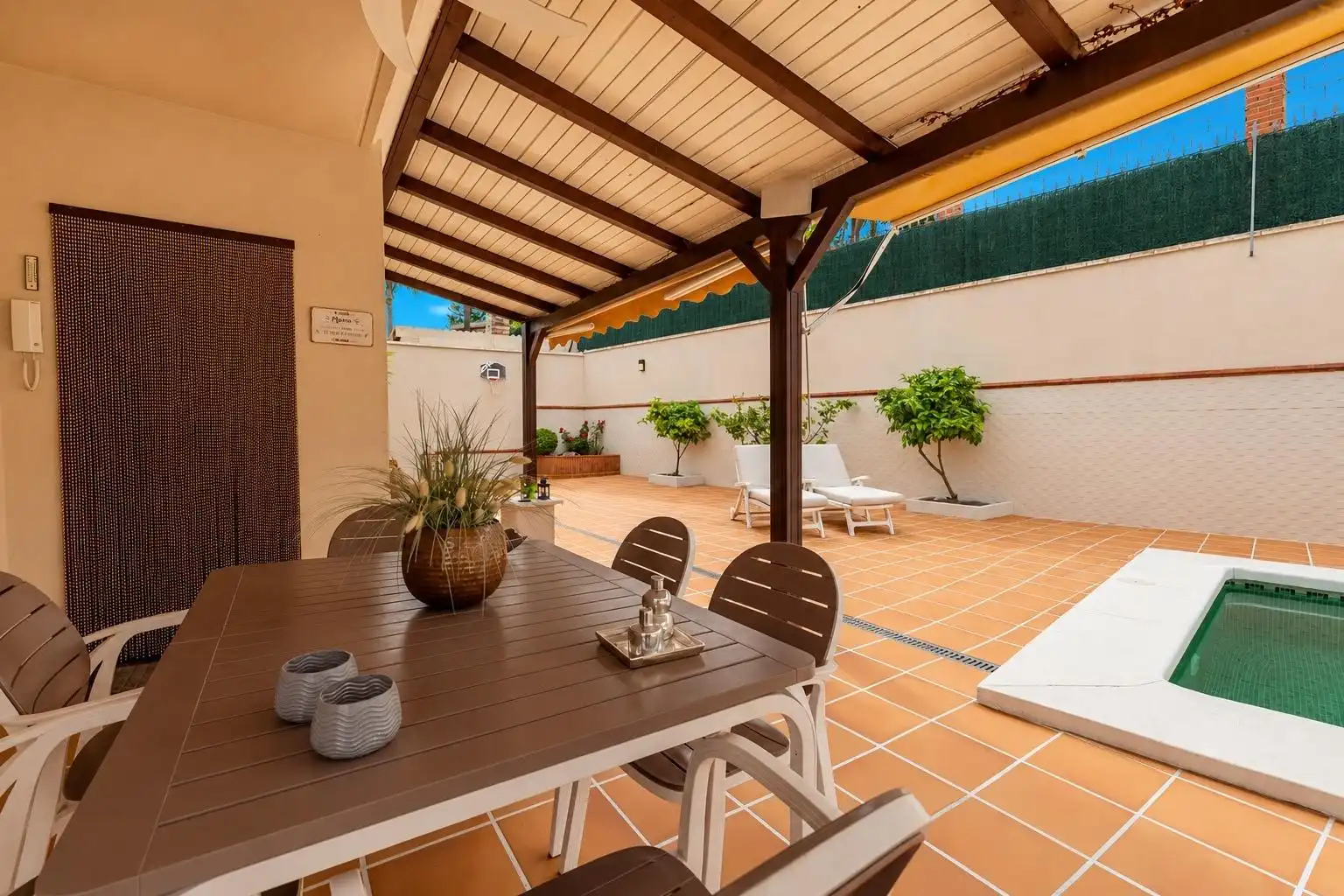 Terrace of Houses for sale in Alhaurín de la Torre  with Air Conditioner, Heating and Swimming Pool