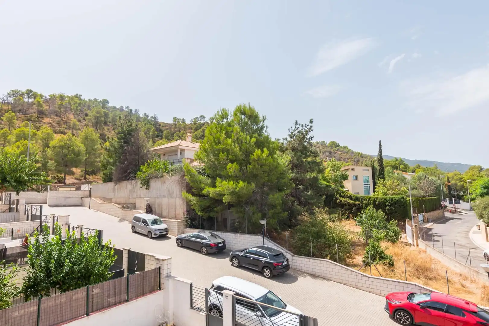 Vista exterior de Pis en venda en Murcia amb Aire condicionat, Jardí privat i Terrassa