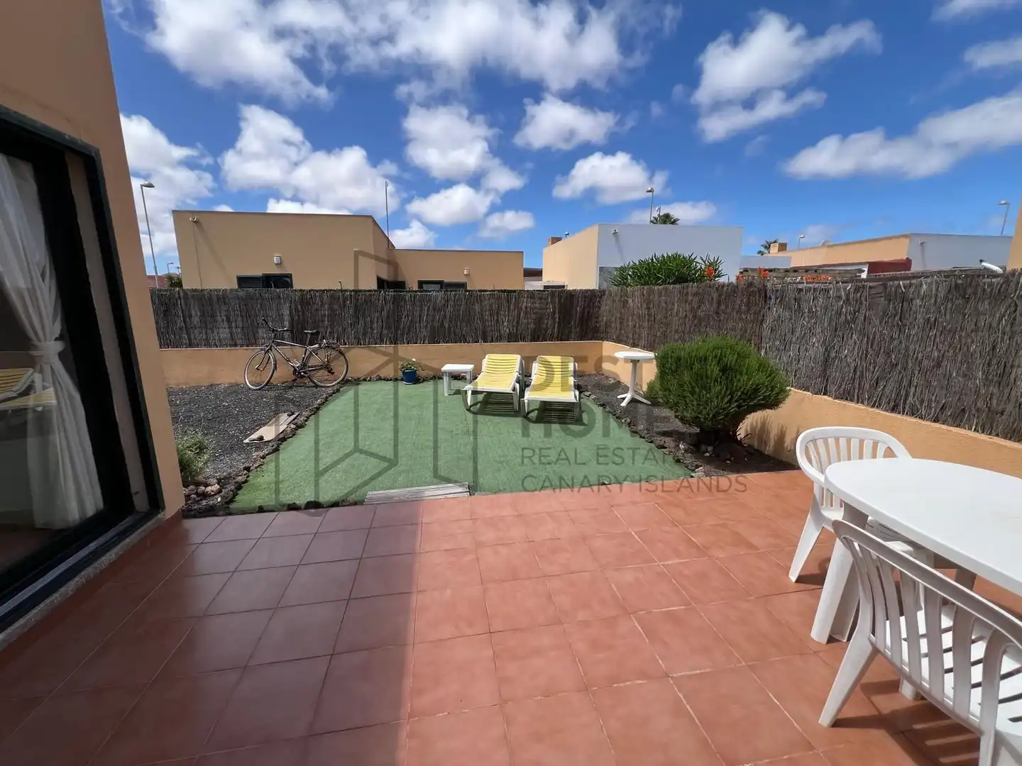 Terraza de Casa o chalet en venta en La Oliva con Jardín privado, Terraza y Trastero
