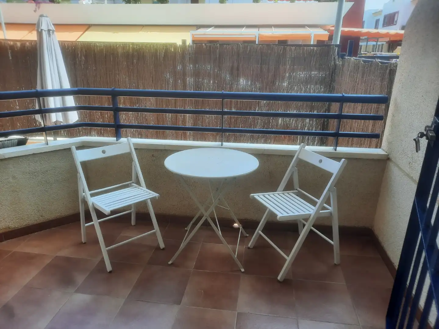 Terrasse von Erdgeschoss zur Miete in Sanlúcar de Barrameda mit Terrasse, Schwimmbad und Balkon
