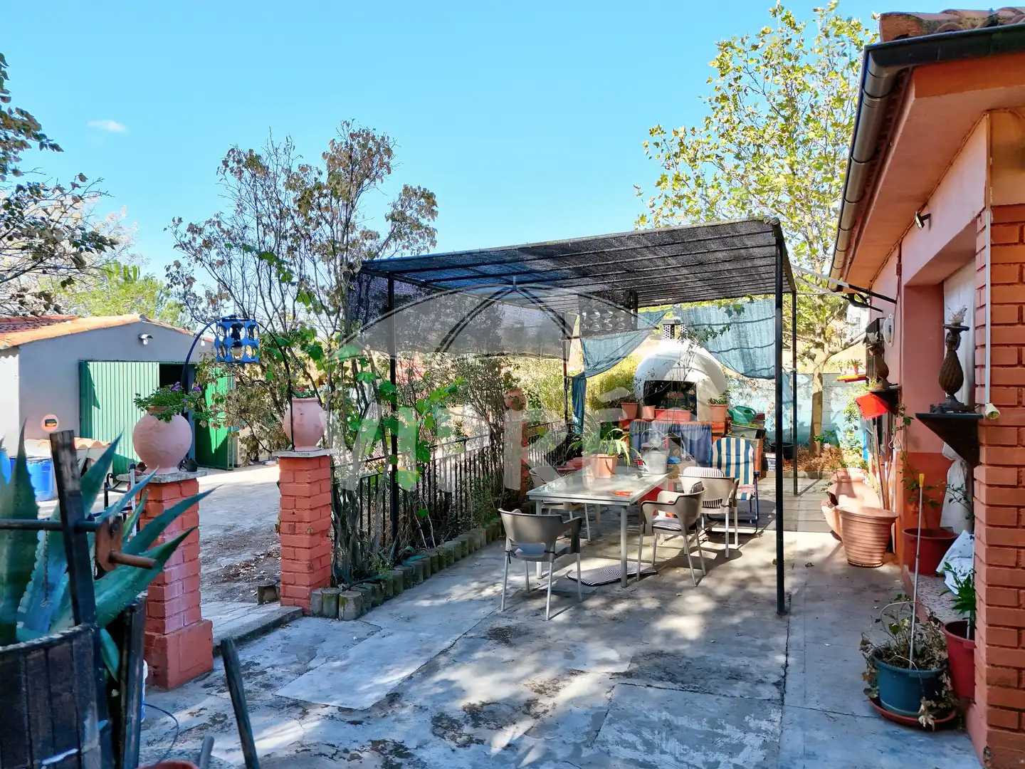 Terrassa de Finca rústica en venda en Garrovillas de Alconétar amb Aire condicionat, Calefacció i Piscina