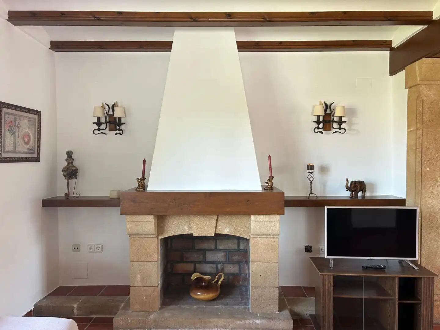 Living room of Houses for rent in Jávea / Xàbia  with Air Conditioner and Terrace