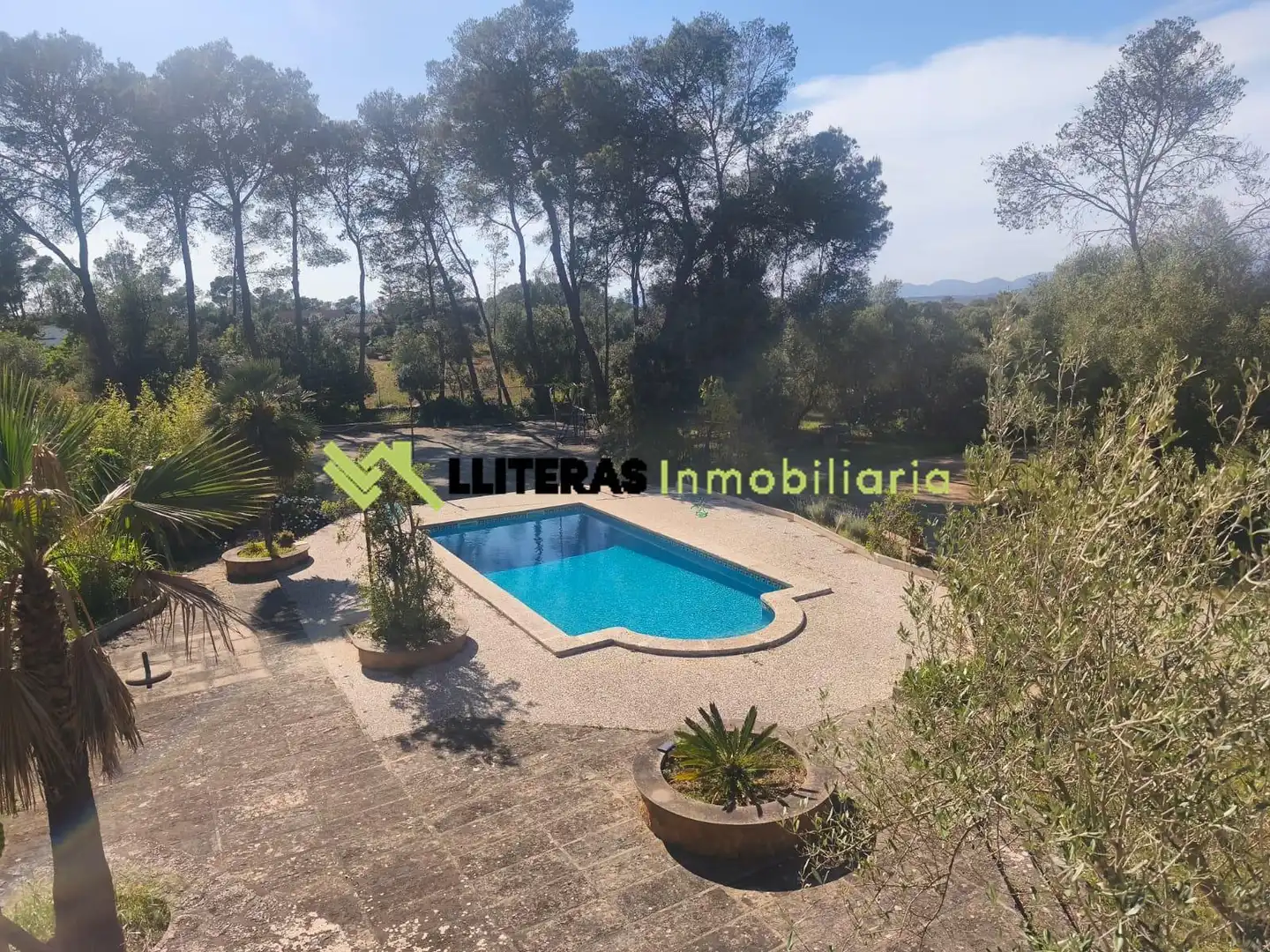 Jardín de Finca rústica en venta en Algaida con Aire acondicionado, Terraza y Trastero