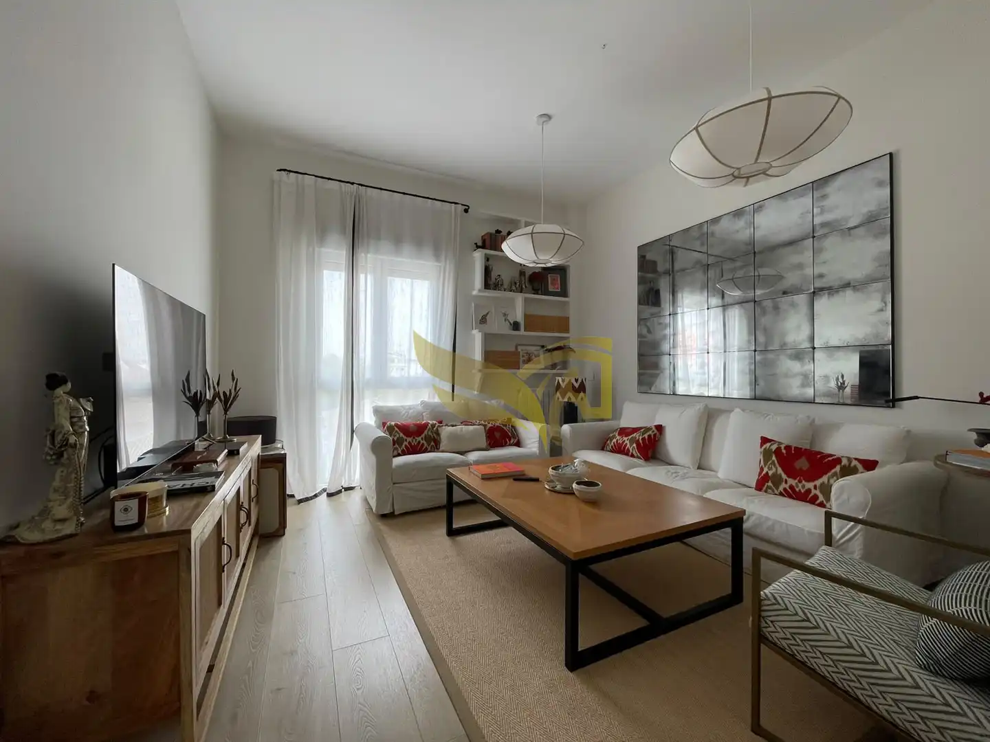 Sala d'estar de Dúplex en venda en Los Remedios
