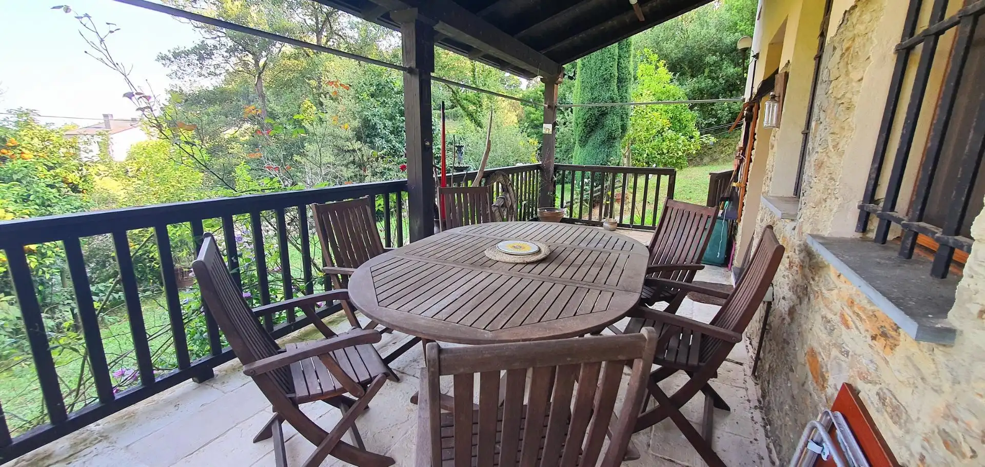 Terraza de Casa o chalet en venta en Castropol con Calefacción, Jardín privado y Terraza