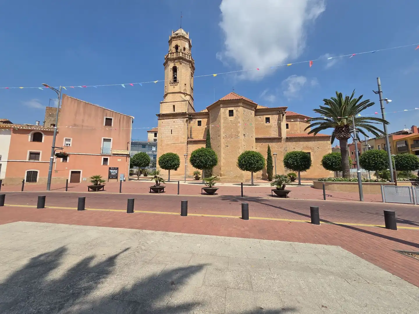 Vista exterior de Piso en venta en Vinyols i els Arcs con Calefacción y Terraza
