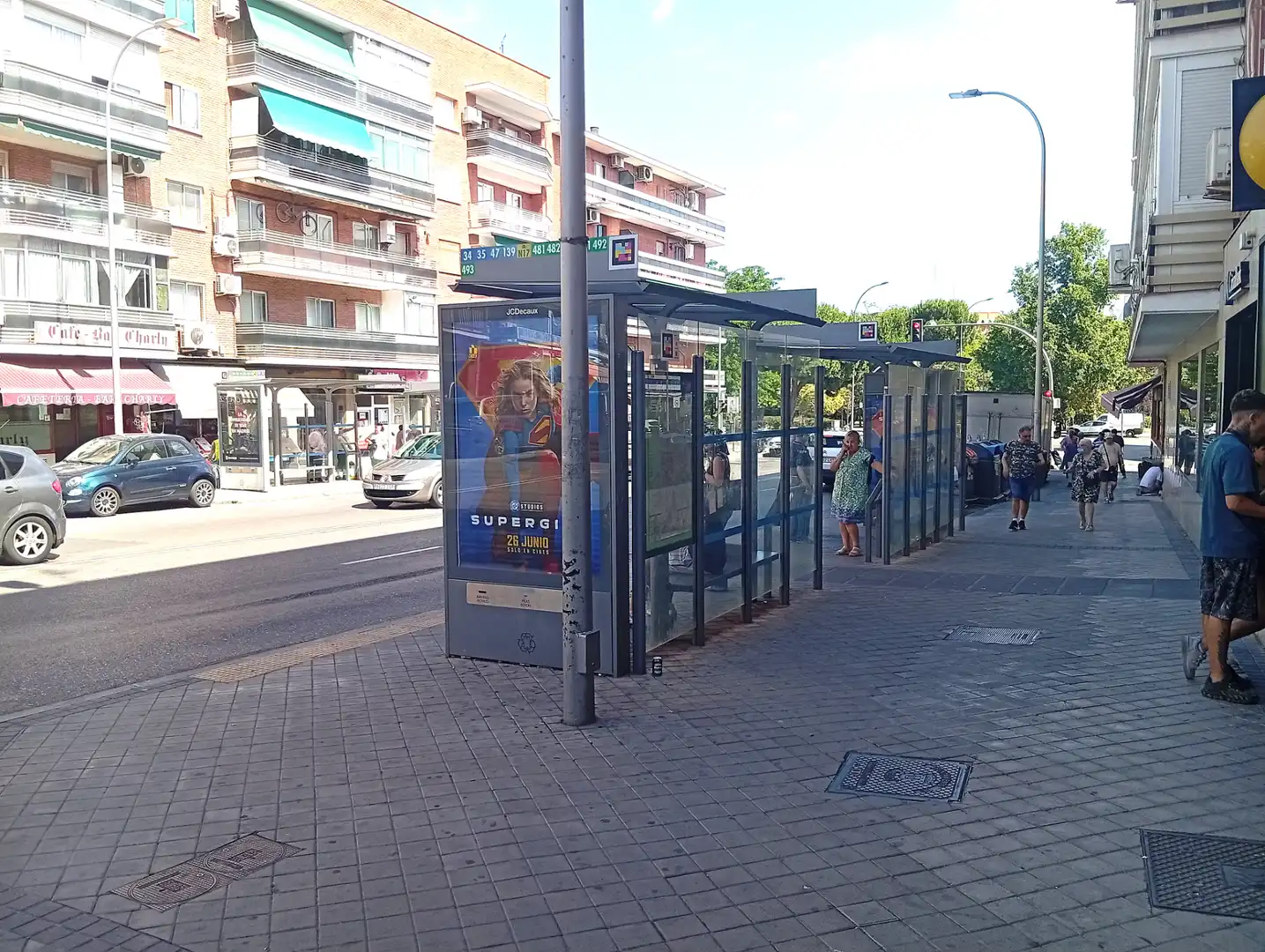 Exterior view of Flat for sale in Madrid  with Air Conditioner, Heating and Parquet flooring