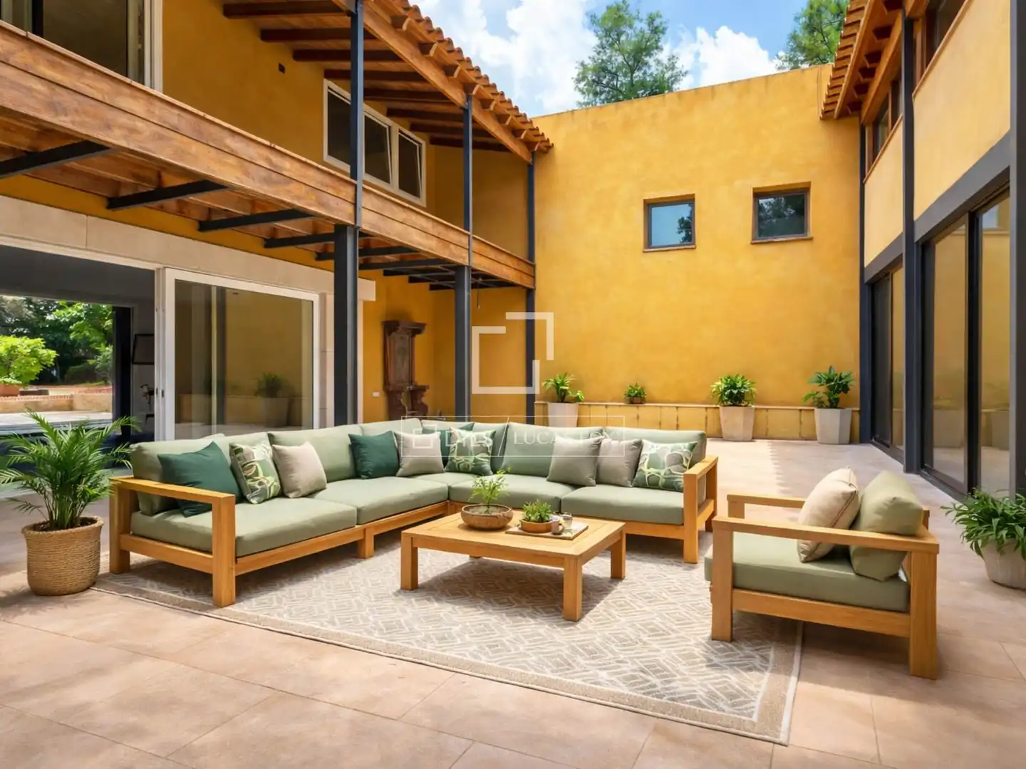 Terrace of Houses for sale in Esplugues de Llobregat  with Air Conditioner, Heating and Private garden
