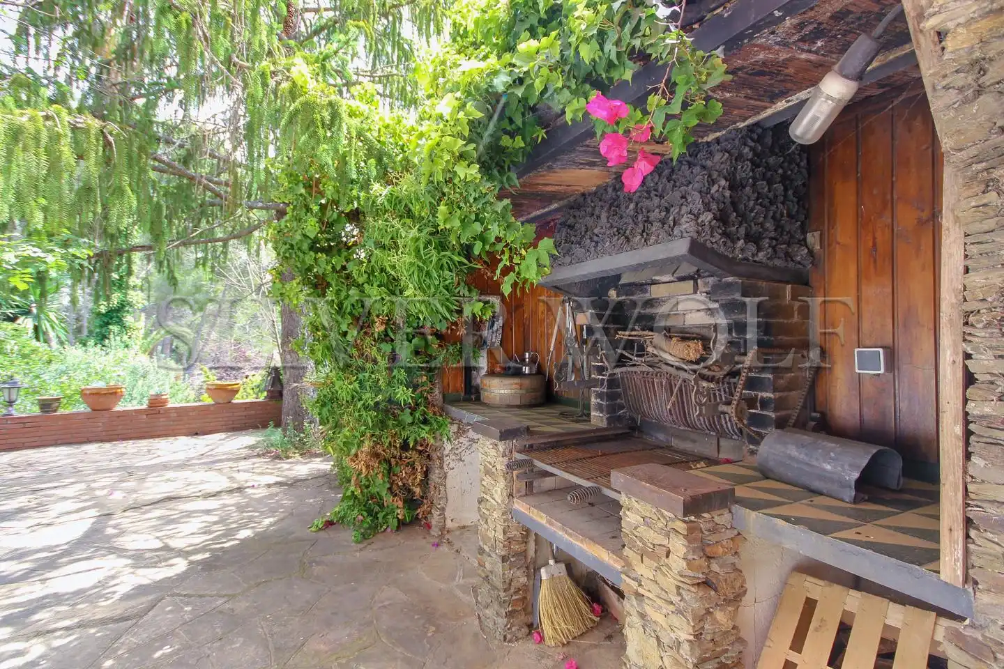 Jardín de Casa o chalet en venta en Vallirana con Calefacción, Jardín privado y Terraza