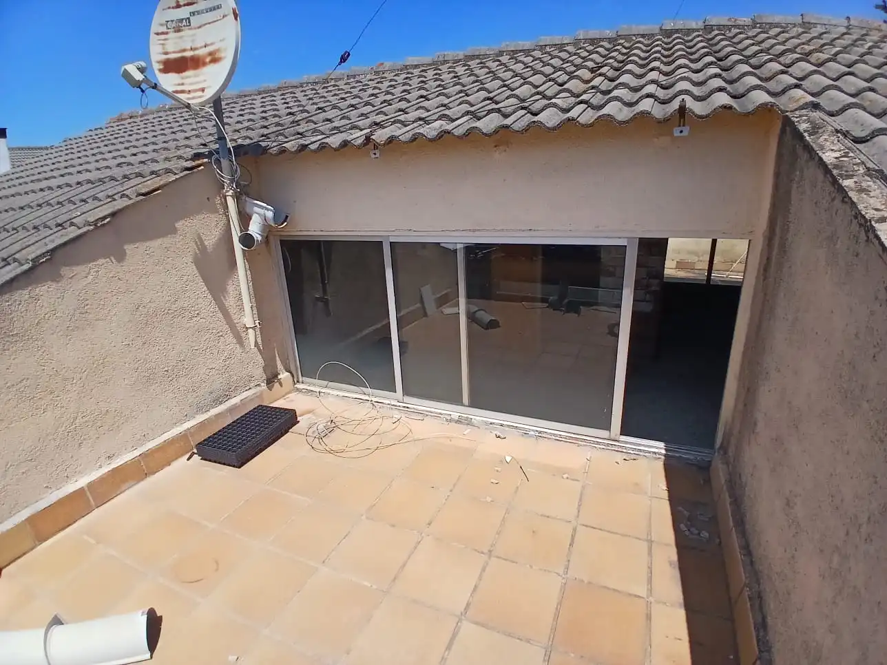 Terrassa de Casa o xalet en venda en Barcelona amb Aire condicionat, Calefacció i Jardí privat