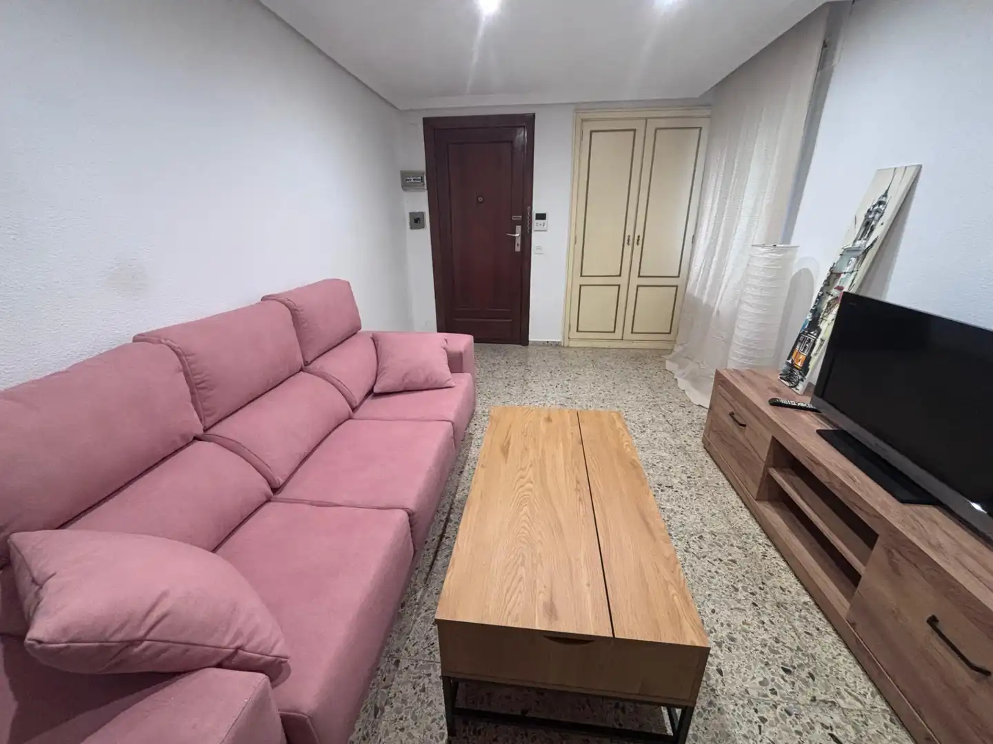 Sala d'estar de Pis de lloguer en Salamanca amb Moblat