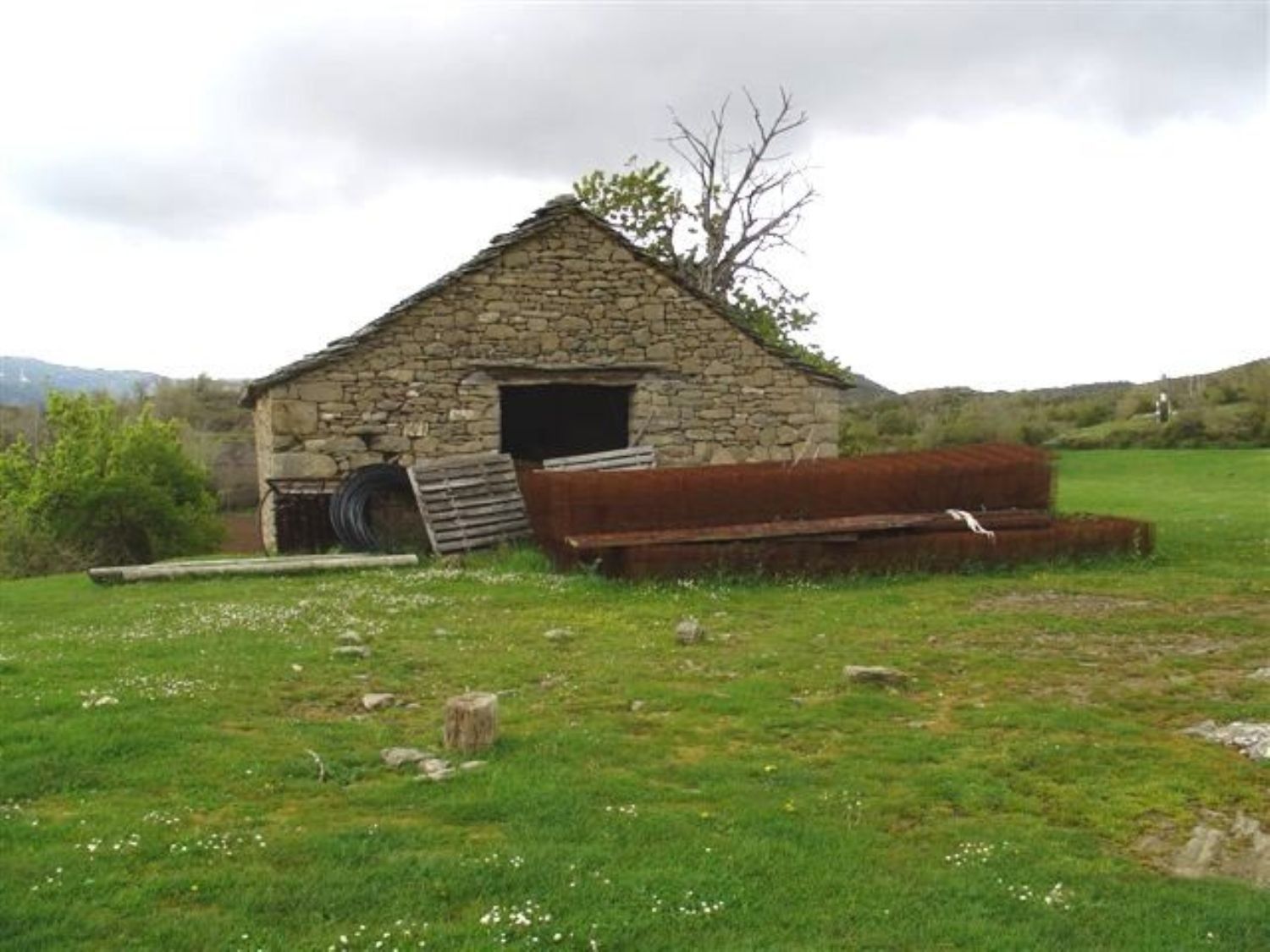 Vista exterior de Finca rústica en venda en Aínsa-Sobrarbe